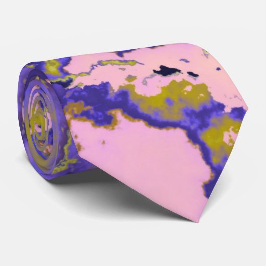 Cravate Radioactive Marble (Roulé)