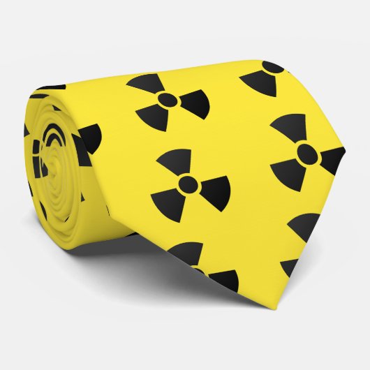 Cravate Radioactive Sign (Roulé)