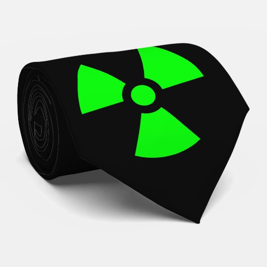 Cravate radioactive verte atomique (Roulé)