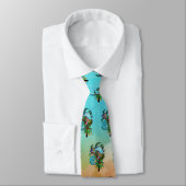 Cravate Rainbow Chameleon (Attaché)