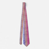 Cravate Rainbow Chevron par Shirley Taylor (Dos)