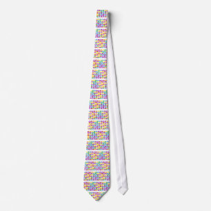 Cravate Rainbow Elephants Classy Designer