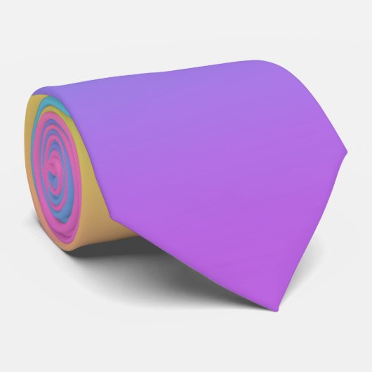 Cravate Rainbow Gradient (Roulé)