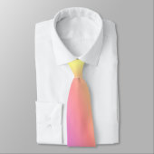 Cravate Rainbow Pastel Ombré rose bleu violet 4Matt (Attaché)