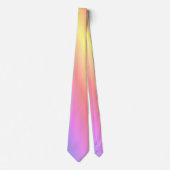 Cravate Rainbow Pastel Ombré rose bleu violet 4Matt (Devant)