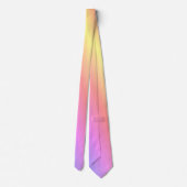 Cravate Rainbow Pastel Ombré rose bleu violet 4Matt (Dos)