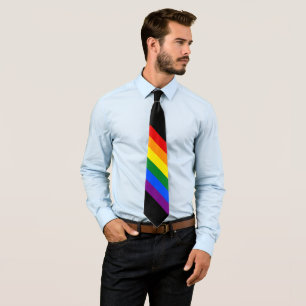 Cravate Rainbow Pride