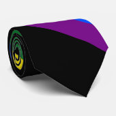 Cravate Rainbow Pride (Roulé)