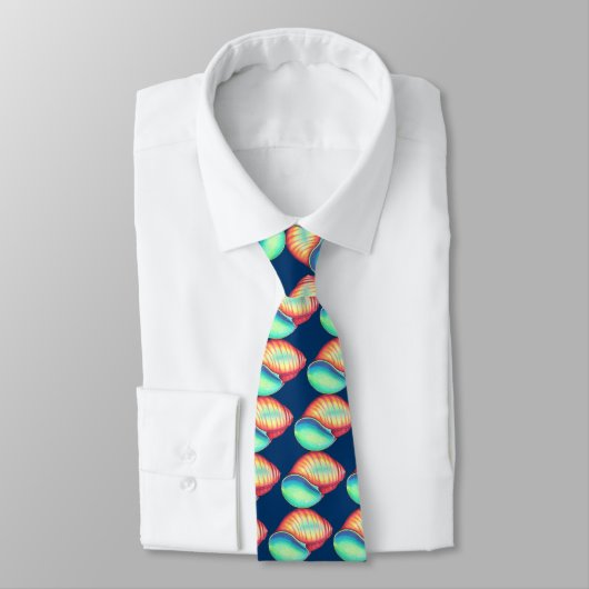 Cravate Rainbow Seashell (Attaché)
