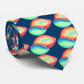 Cravate Rainbow Seashell (Roulé)