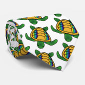 Cravate Rainbow Shell Turtle (Roulé)