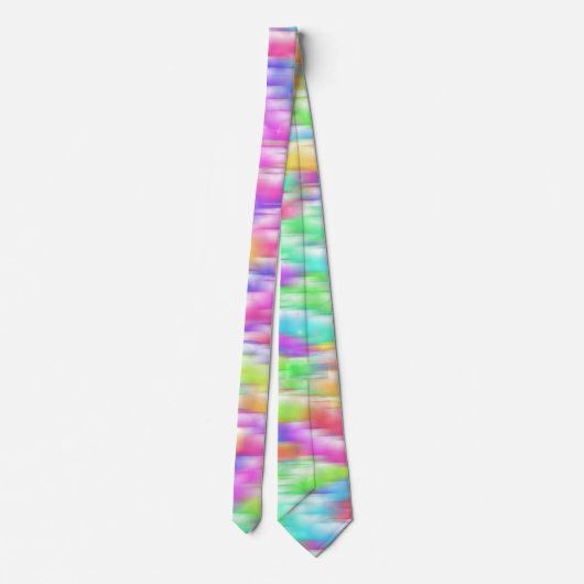 Cravate Rainbow sparkle bubbles (Dos)