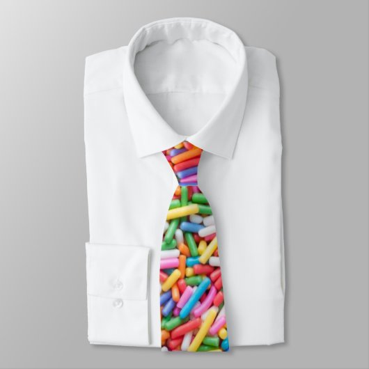 Cravate Rainbow sprinkles (Attaché)