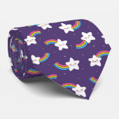 Cravate Rainbow Stars (Roulé)