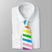 Cravate Rainbow Tie with Secret Message (Attaché)