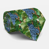 Cravate raisins bleus (Roulé)