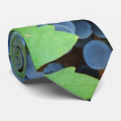 Cravate Raisins de vin rouge (Roulé)