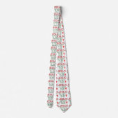 Cravate Raison de JÉSUS de Noël de saison (Dos)