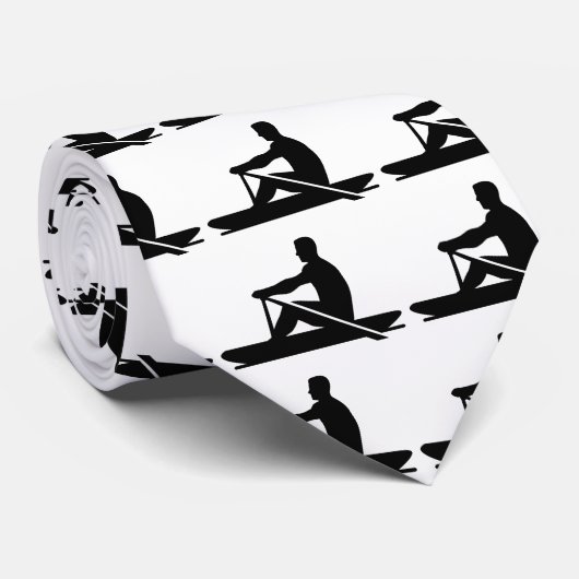 Cravate Rameur d'aviron (Roulé)