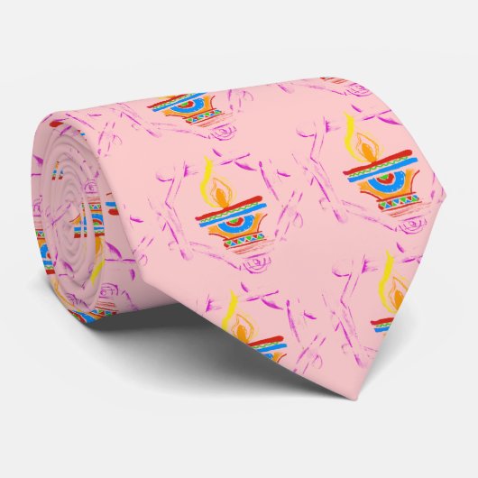 Cravate Rangoli Deepak (Roulé)