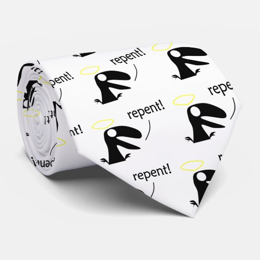 Cravate Raptor Jésus (Roulé)