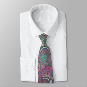 Cravate Raspberry Paisley