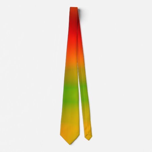Cravate Rasta Éclaboussure de couleur (Devant)