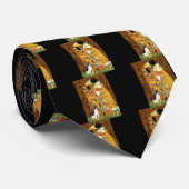 Cravate Rat Terrier - Le Baiser (Roulé)