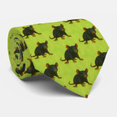 Cravate Rat:Vert (Roulé)