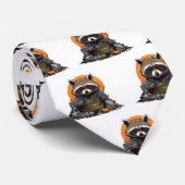 Cravate Raton laveur (Roulé)