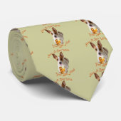 Cravate RatTerrier partage une bière (Roulé)