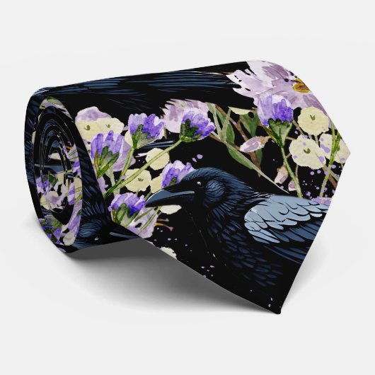Cravate Raven Neck Tie (Roulé)