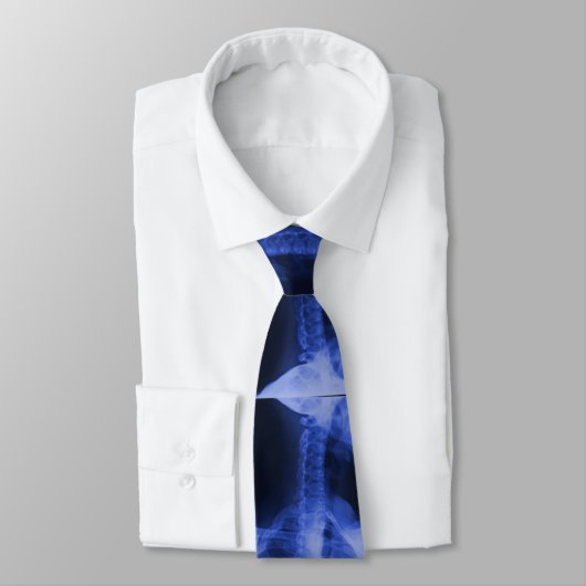 Cravate Rayé X 2 - Bleu électromagnétique (Attaché)