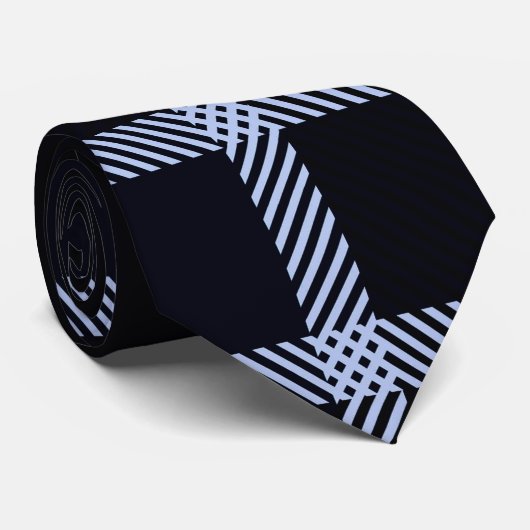 Cravate rayée classique (Roulé)