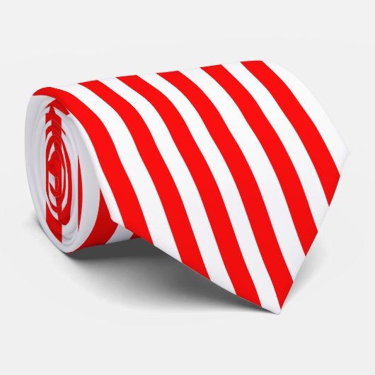 Cravate rayée verticale de sucre de canne (Roulé)