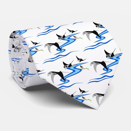 Cravate Rayon de Manta (Roulé)