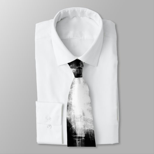 Cravate Rayon X Skeleton Ribs & Spine (Attaché)