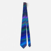 Cravate Rayons multicolores lumineux (Devant)