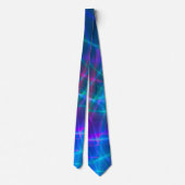 Cravate Rayons multicolores lumineux (Dos)