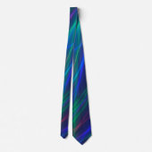 Cravate Rayons multicolores lumineux (Dos)
