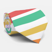 Cravate Rayure Colorée  (Roulé)