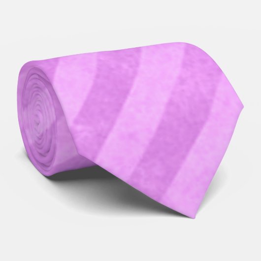 Cravate Rayure grunge rose (Roulé)