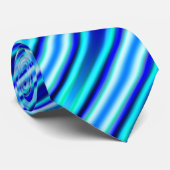 Cravate Rayures bleues (Roulé)