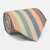 Cravate Rayures Colorées Tendances (Roulé)