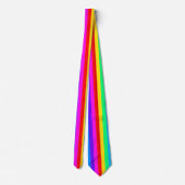 Cravate Rayures d'arc-en-ciel (Dos)
