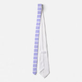 Cravate Rayures de flocon de neige cool (Dos)