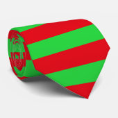 Cravate Rayures de Noël (Roulé)