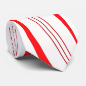 Cravate Rayures de sucre de canne (Roulé)