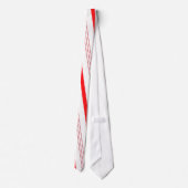 Cravate Rayures de sucre de canne (Dos)