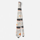 Cravate Rayures de tranche de citron bold (1) (Devant)